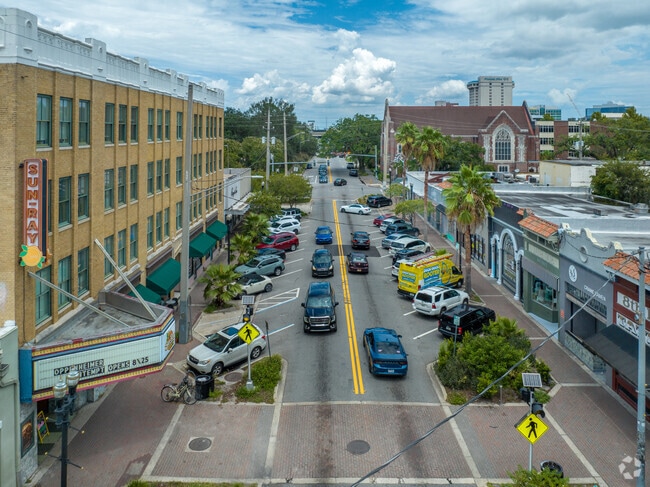Five Points is a very popular place in the riverside area.