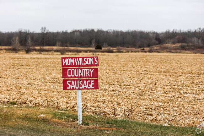 Hand painted signs are common in Marlboro.