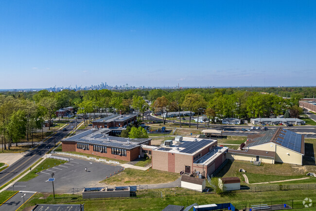 An overview of Bellmawr Park Elementary School in Bellmawr, NJ.