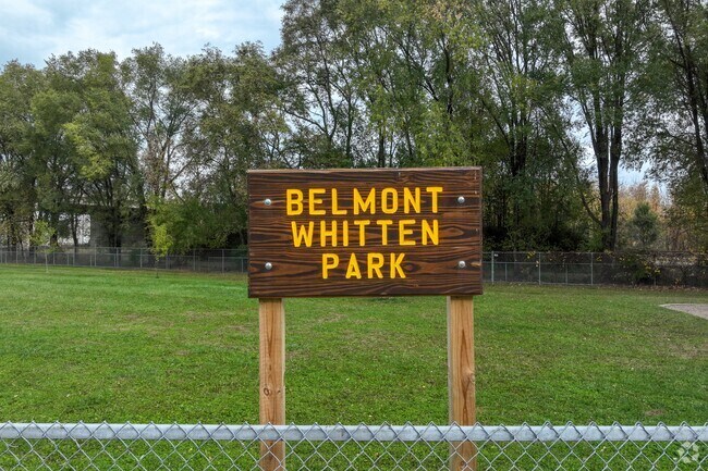 Belmont Whitten Park is a space for outdoor recreation.