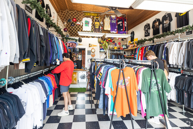 Rags to Riches has an amazing selection of vintage apparel near Gen Acres.