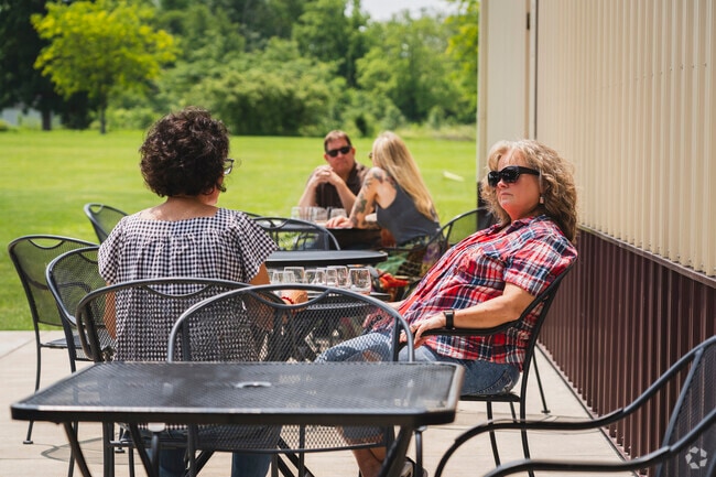 Tonne Winery is the perfect spot to relax after work with a glass of wine and good conversation in Royerton.