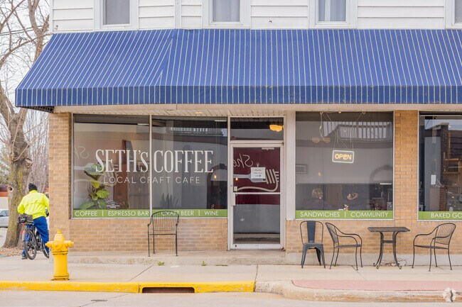 Cafe spots like Seth's Coffee are a hit with locals in downtown Little Chute.