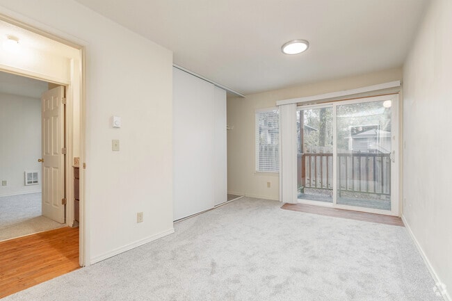 2BR, 1BA - 726SF Primary Bedroom