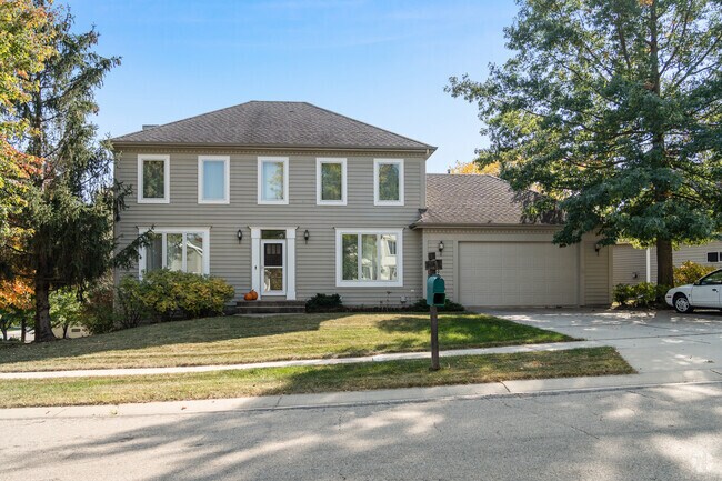 Foxcroft homes showcase classic two-story designs with charming exteriors and large lots.