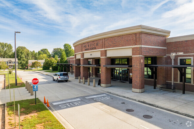 P.B. Ritch Middle School has a student ratio of 15:1.