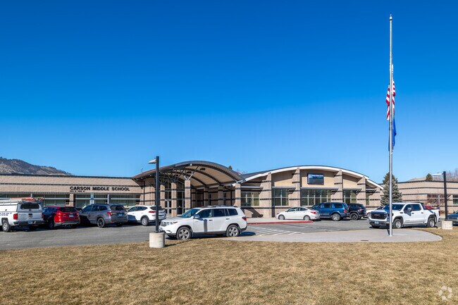 Carson Middle School offers a modern campus in the heart of Carson City, about 5 minutes South of Northridge.