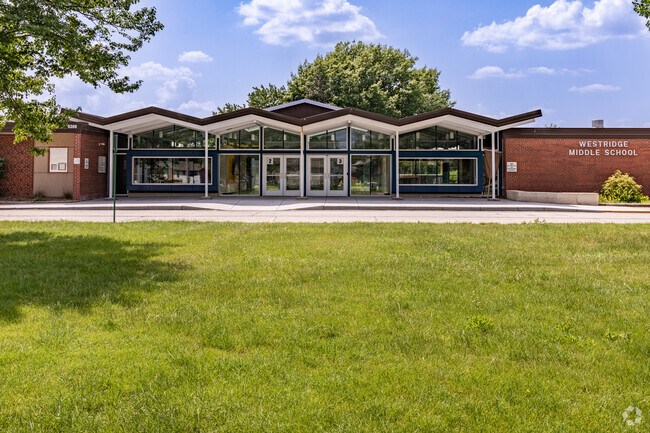 Students in Lenexa can attend Westridge Middle School.