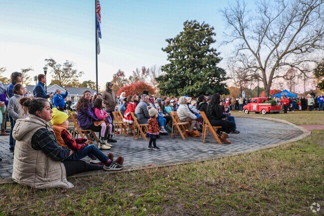 Families can enjoy the holiday cheer at Blythewood's Tree Lighting in Doko Meadows Park.