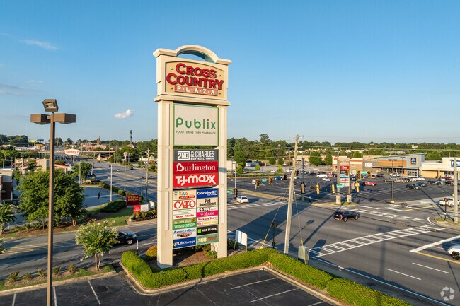 The Cross Country Plaza is locate din the heart of Carver Heights featuring prominent stores.