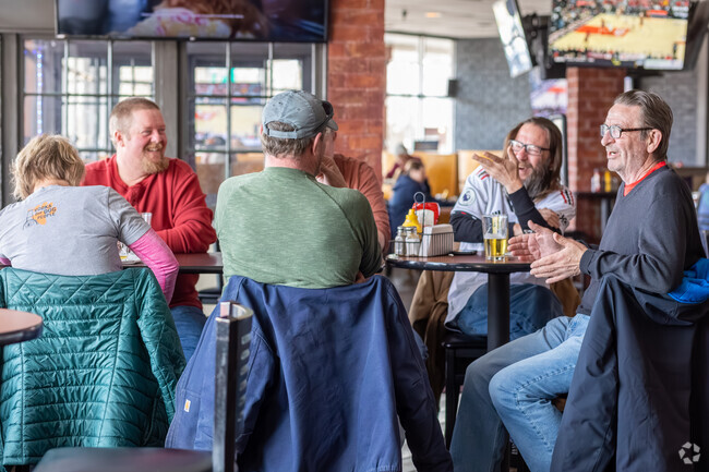 Family and friends can enjoy a cold pint at Pour House near Wellesley.
