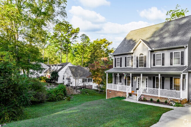 Covered outdoor space is something many Greensprings residents enjoy in their homes.