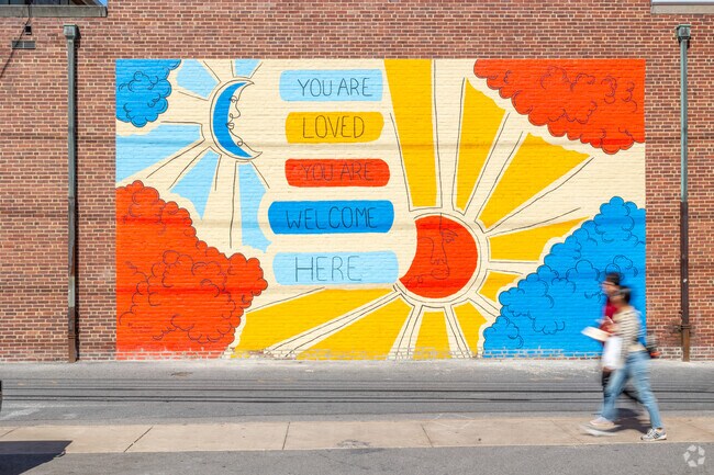 You are loved, you are welcome here in the Highlands neighborhood in State College, PA.