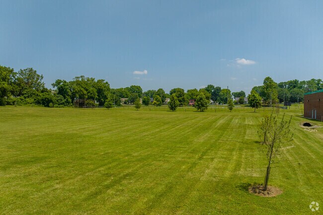 Wright Middle School has a large green space for sports in Nashville.