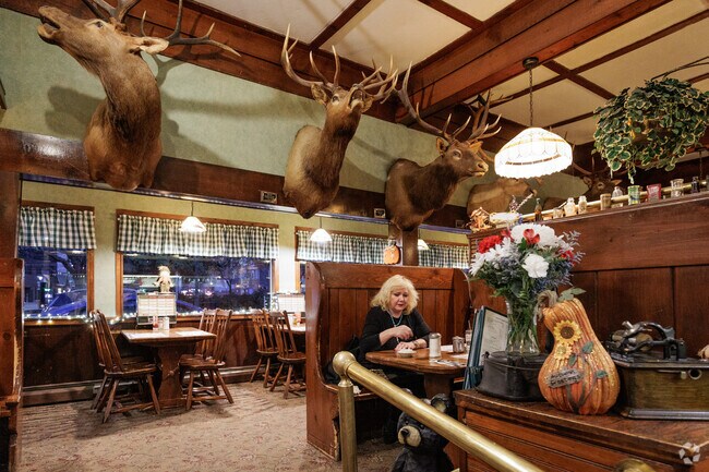 McDonnell's Restaurant in Carbondale, PA is known for its eclectic decor.