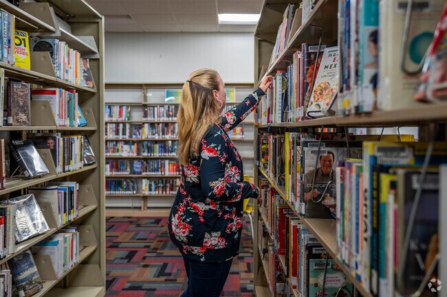 The Jacinto City Library is a haven for learning for residents of all ages.