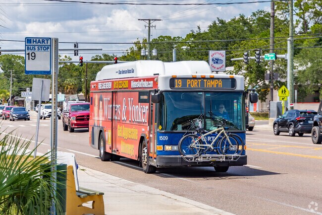 Interbay has the HART bus system for transportation.