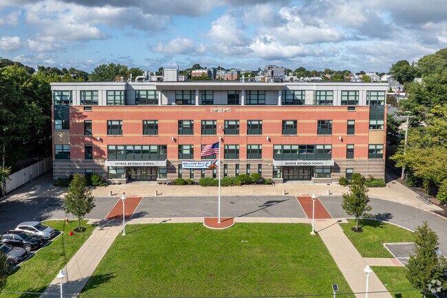 The George Keverian School in the Glendale neighborhood of Everett, MA.