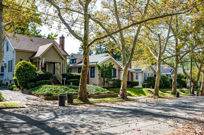 Parkway Village features quaint cottages ideal for peaceful suburban living.