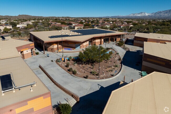 Innovation Academy has 500 students in grades K-5, or roughly 80-85 students per grade level.