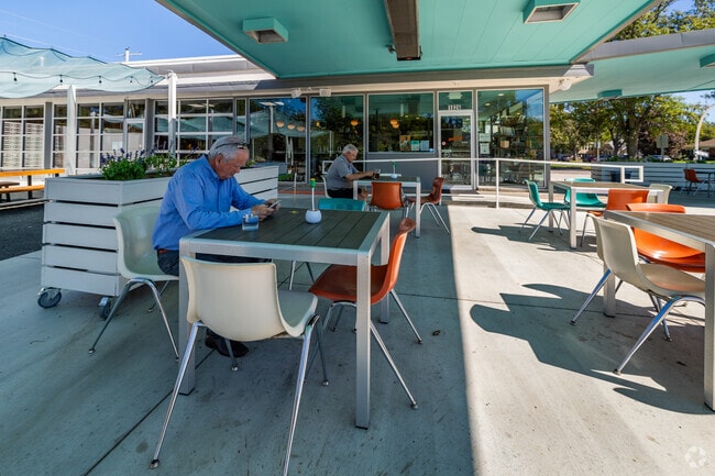 Parkside Station is a full service restaurant and bar with a pastry and coffee counter.