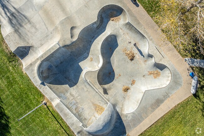 Buhl Skatepark sits within McClusky Park near Poplar Street.