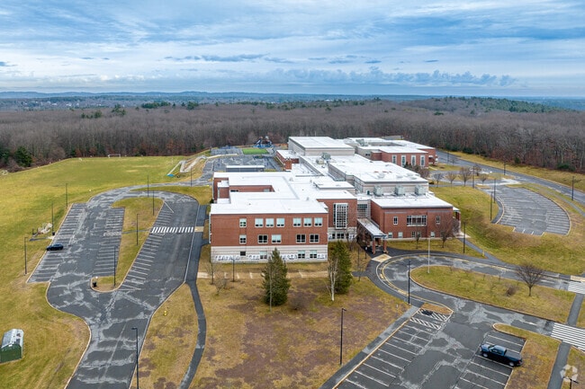 Wood Hill Middle School has sports fields for student use.