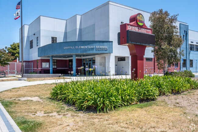 Driffill Elementary School serves elementary aged students in the Kamala Park neighborhood.