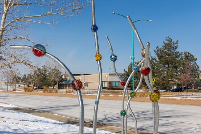 The ARTery is a multi-use path winding throughout Superior with sculptures and murals along it.