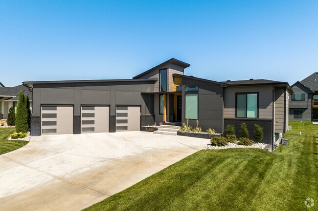 Far West Wichita has newly constructed homes with truly astonishing architecture.