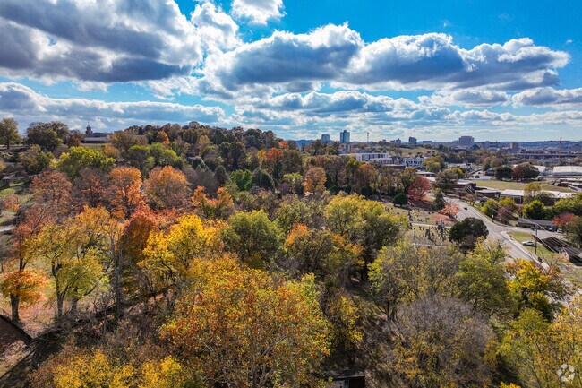 Morningside neighborhood sits on the East side of downtown Knoxville.
