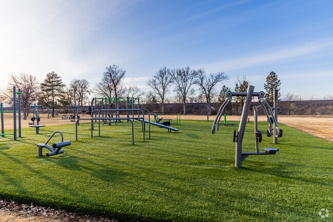 Riverside Park in Great falls has an amazing outdoor gym right on the edge of the Missouri River.