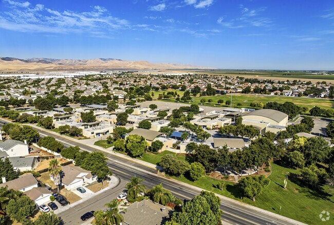 Creekside Middle School in Patterson, Ca sits on several acres.