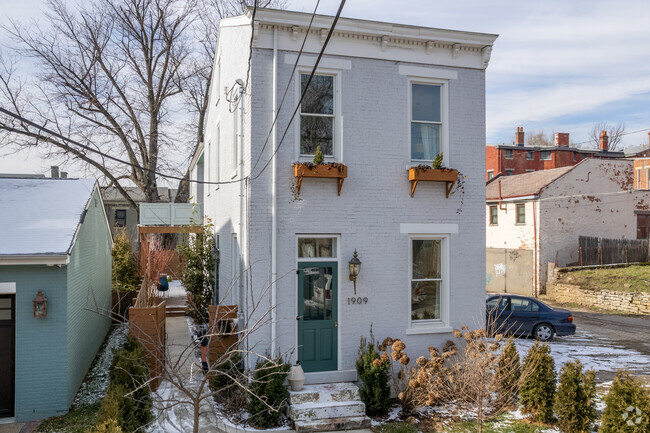 Greek Revival homes are found in Over-The-Rhine.