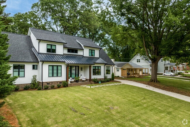 There are plenty of contemporary homes in Ashbrook-Clawson Village.