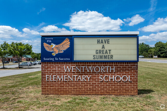 Wentworth Elementary School serves around 500 students.