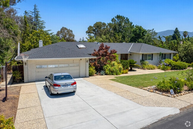 Large traditional style homes can be found in Monte Sereno.