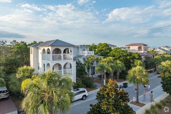 Seacrest homes can feature a watch tower to watch the sunset and enjoy time outside.