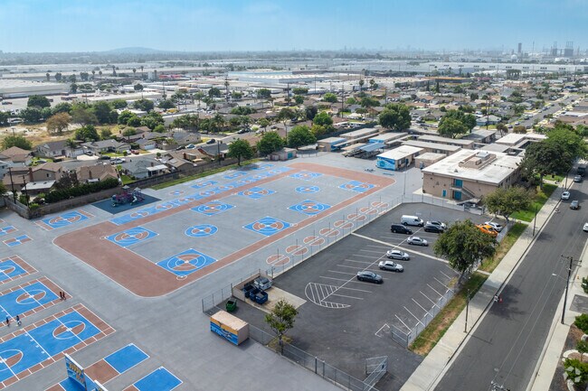 Del Amo Elementary School is home of the Dolphins.