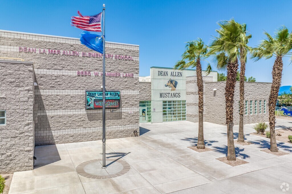 Dean Lamar Allen Elementary School serving children living in Centennial Hills, Nevada.