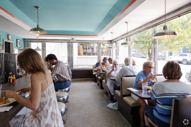 Oakhurst Diner is the place to be in the village of Millerton in North East.