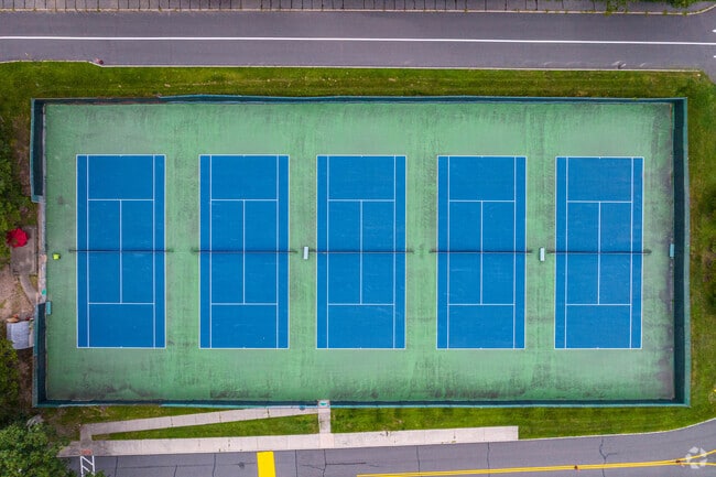 Enjoy a game of tennis at the Upper Saddle River Tennis Courts.