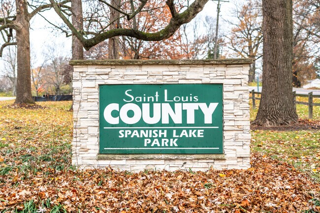 Spanish Lake Park is a 245 acre park with 3 lakes, picnic shelters and numerous trails.