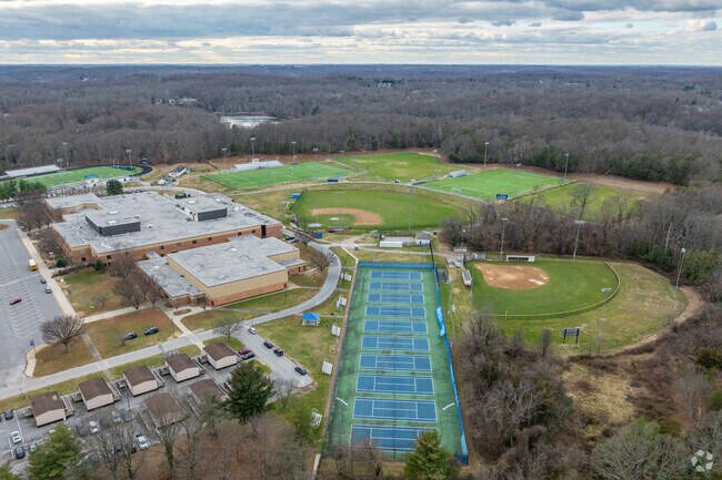 Annapolis High School offers a variety of sports amenities.