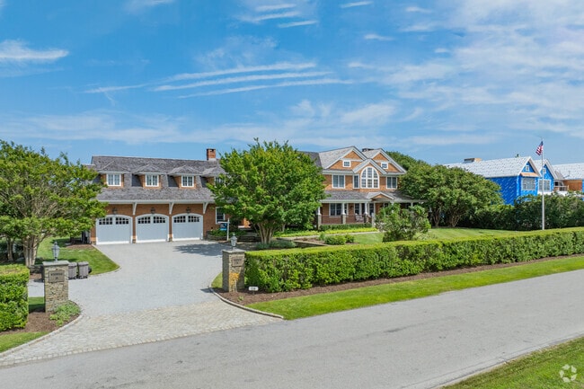 Quogue continues to expand its housing with new homes being built every year.