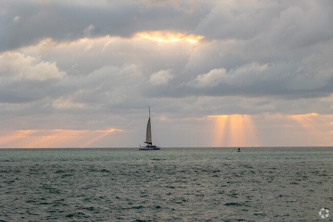 Sunsets are just magical from Key West.