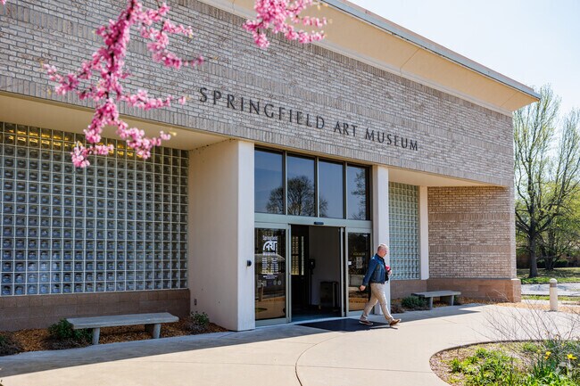 The Springfield Art Museum is located in the heart of the Phelps neighborhood.