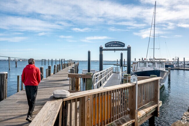 Take the Jamestown Newport Ferry to visits the Rose Island Lighthouse.