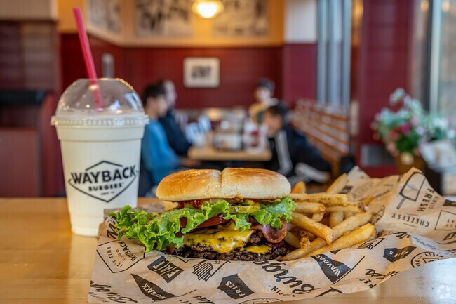 The best burgers in Woodbury can be found at Wayback Burgers off Radio Dr.