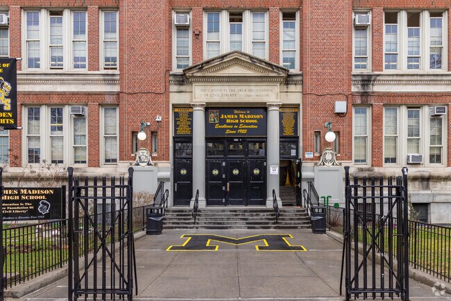 James Madison is a top-rated school located near the Madison section of Brooklyn, New York.